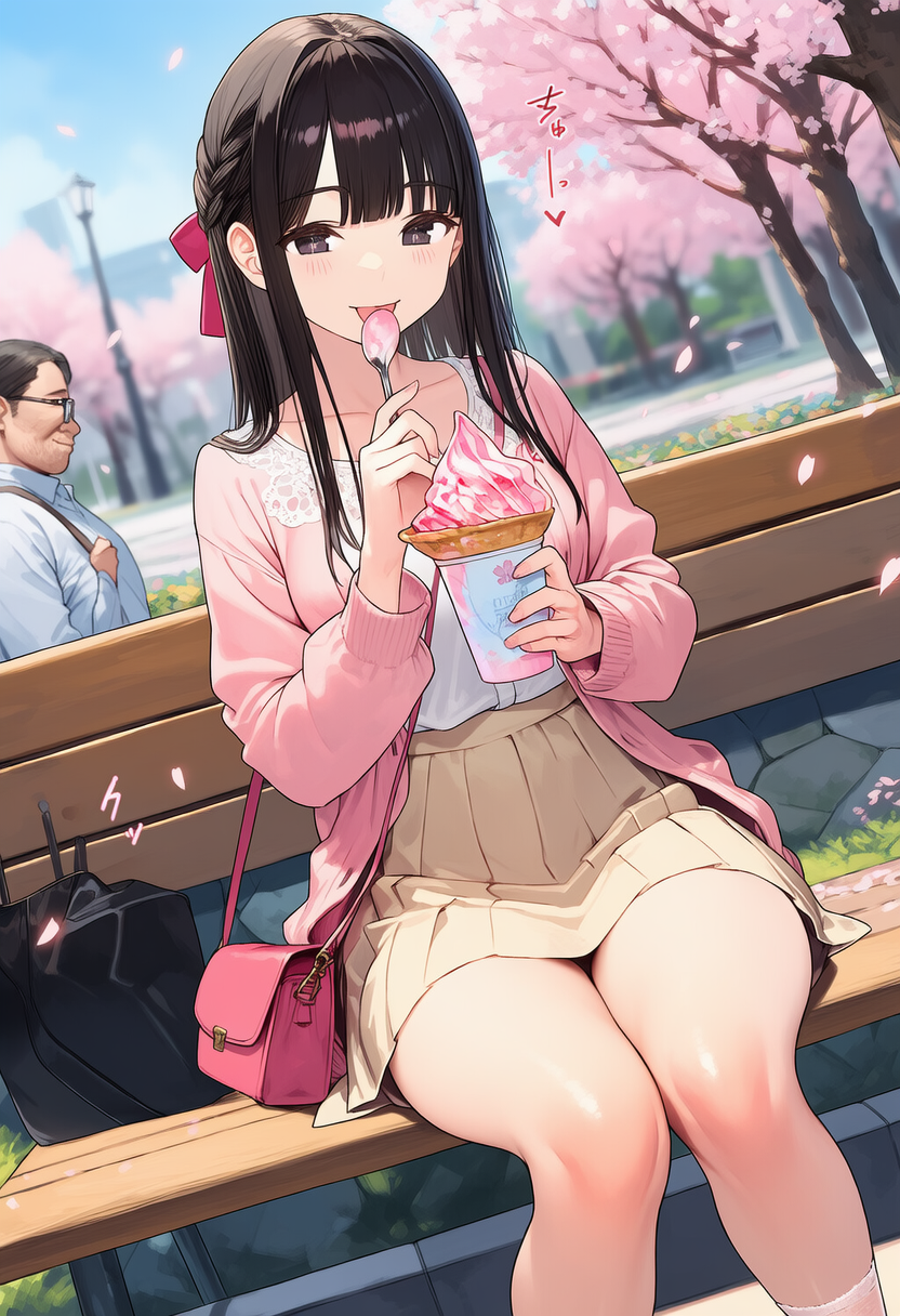 春色コーデ