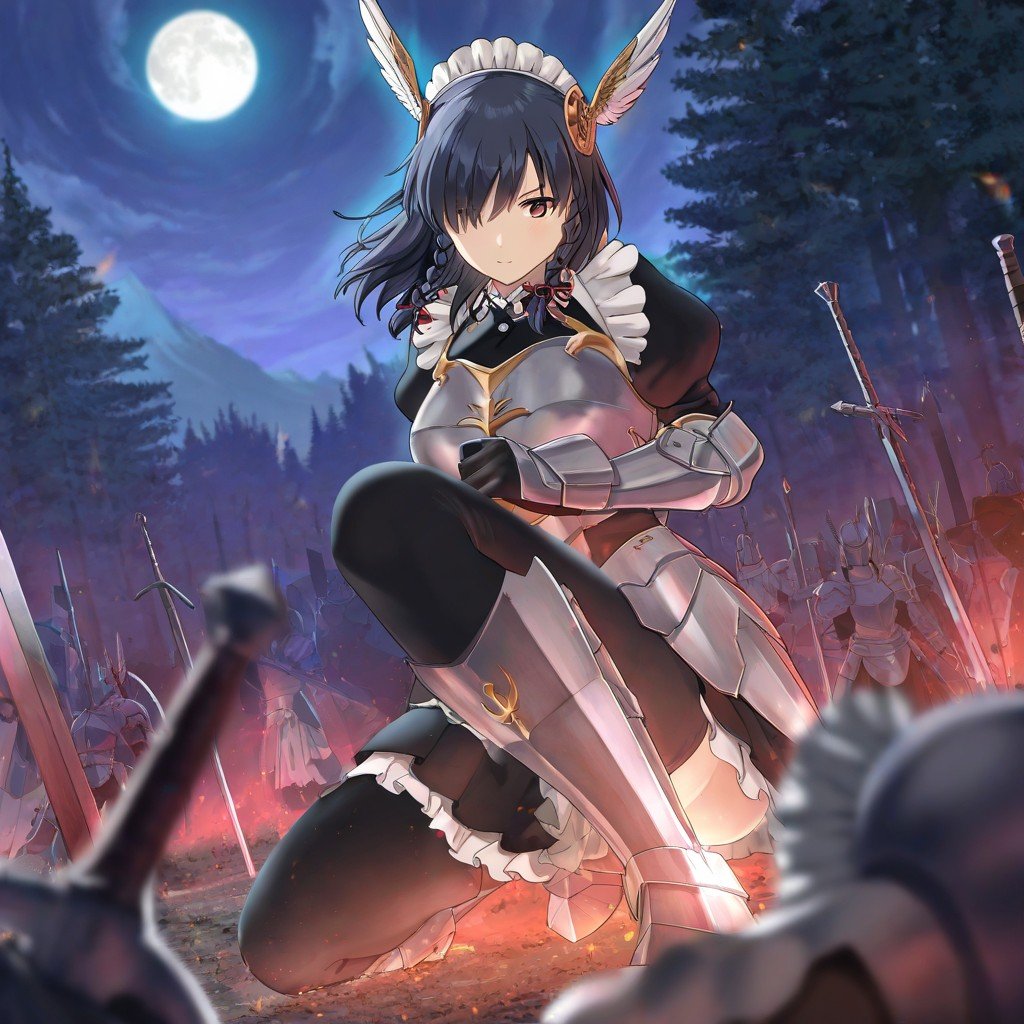 戦うメイドさん