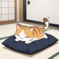猫のお気に入り座布団 3枚目