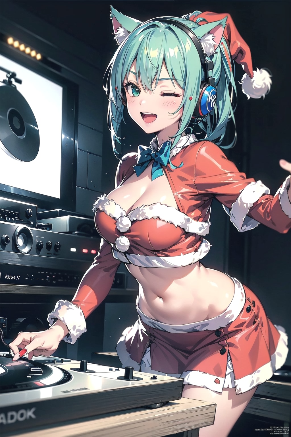 最終日もアゲていきましょー❗💿🎚️🎛🎚️💿🐱🎶