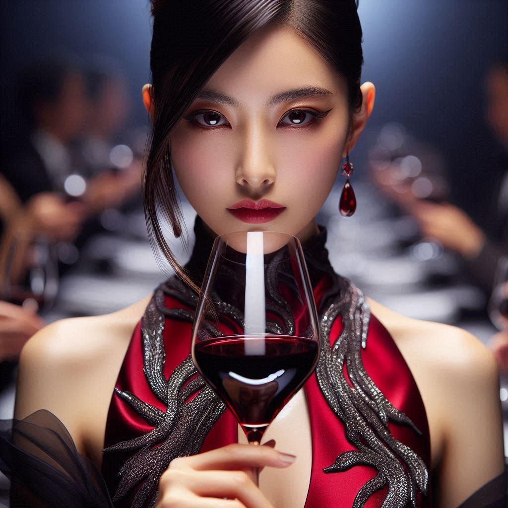 神の雫を求める悪魔的美女