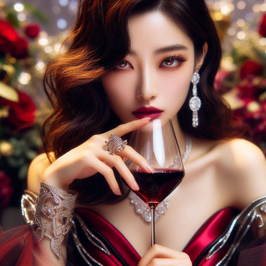 神の雫を求める悪魔的美女