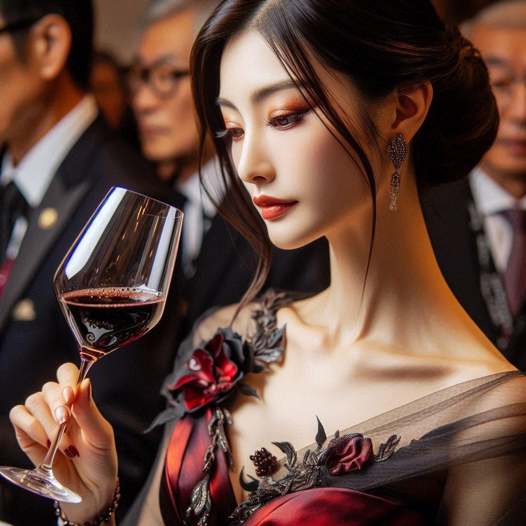 神の雫を求める悪魔的美女