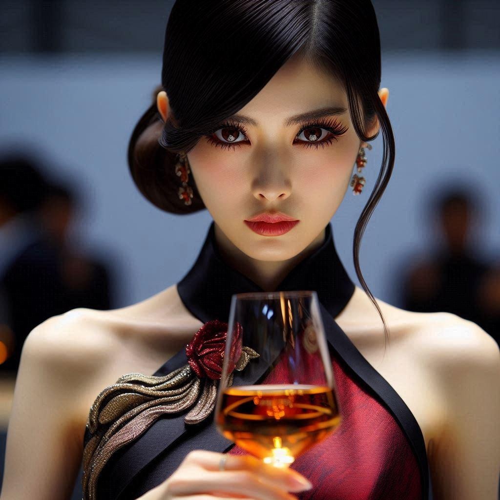 神の雫を求める悪魔的美女