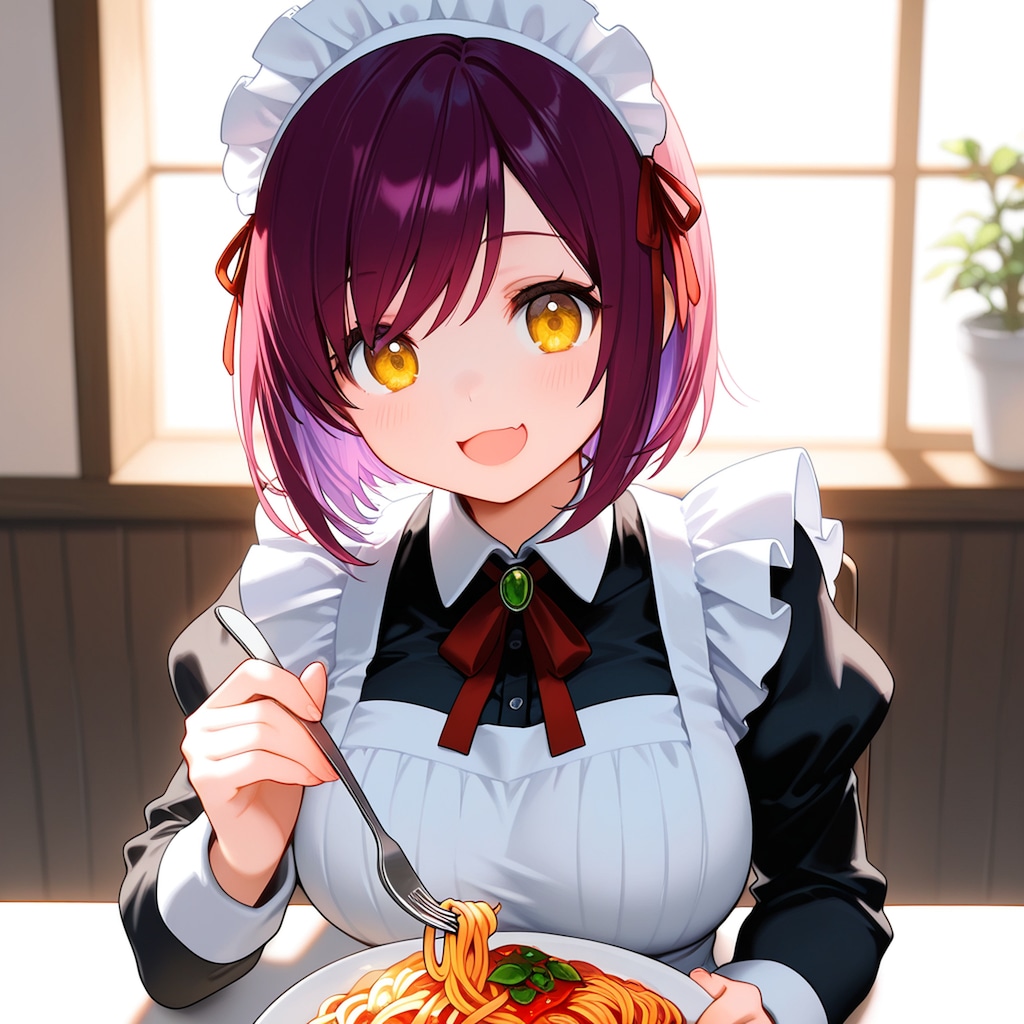 こんにちは（挨拶メイドの芽衣ちゃん）