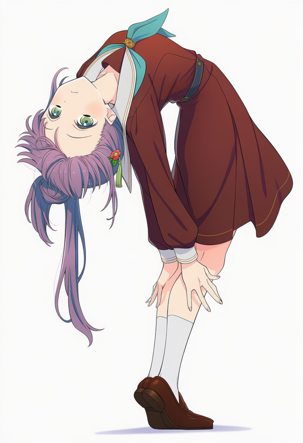 制服　後ろ反り7