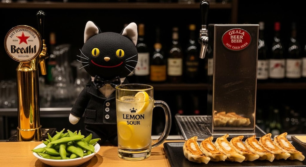 黒猫バーテンダーのおつまみセット