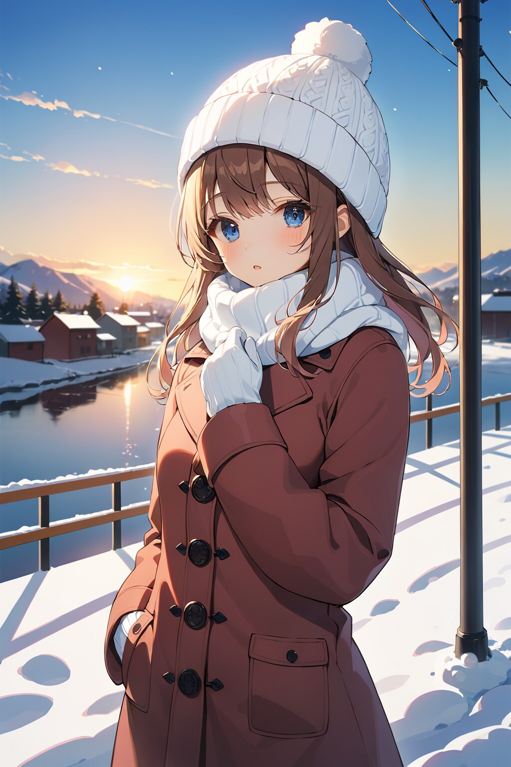 寒いね。 | の人気AIイラスト・グラビア