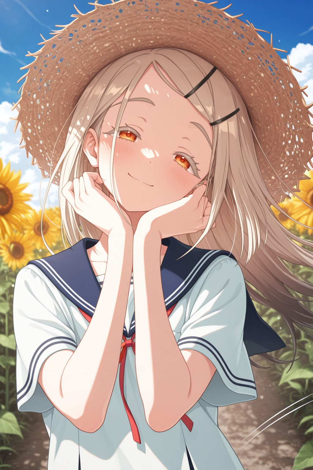 篠澤広／ひまわり畑