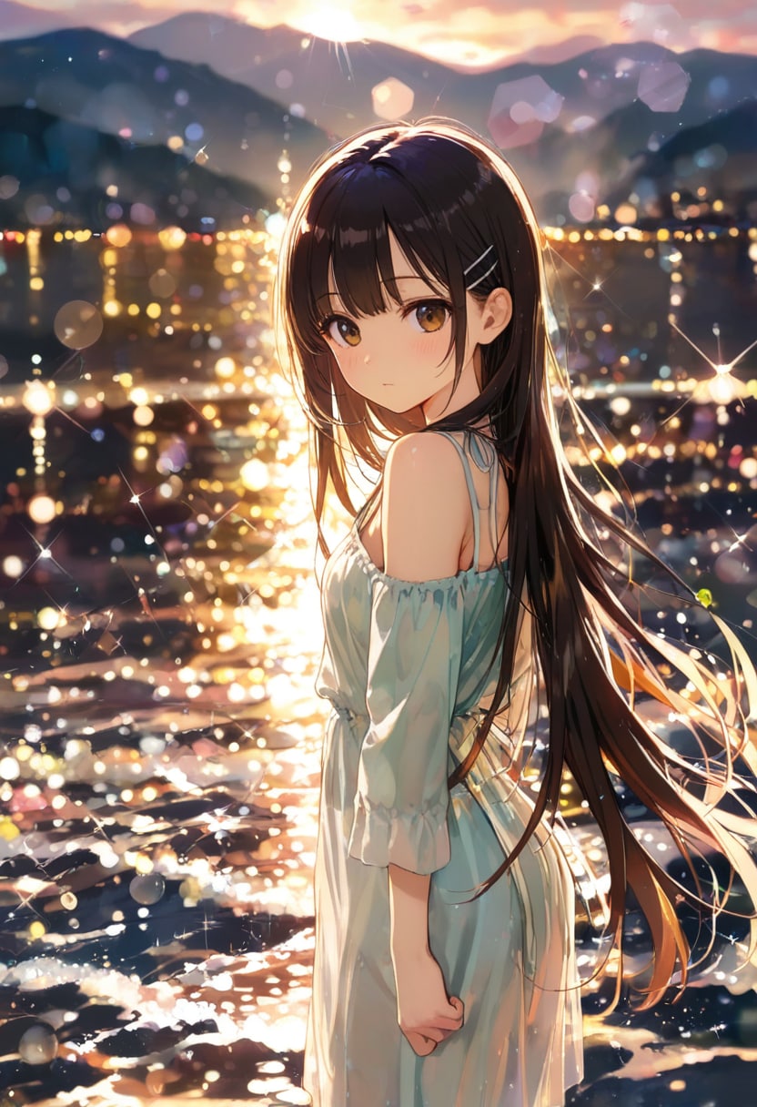 水と光(4) | の人気AIイラスト・グラビア