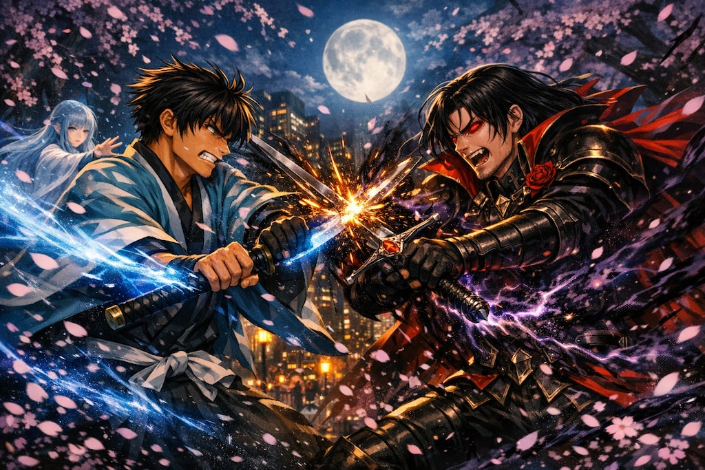 因縁の激闘　押され始める主人公