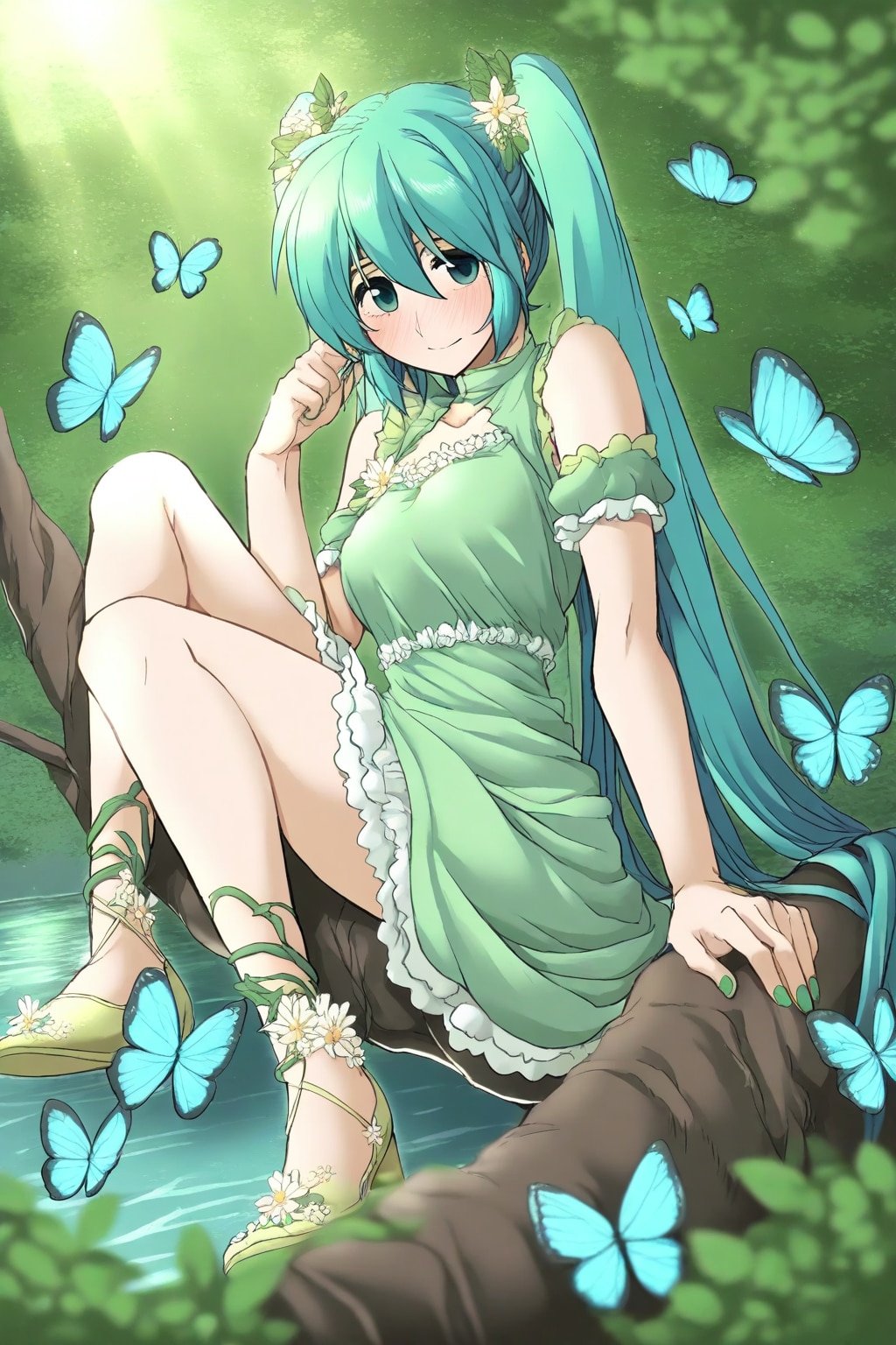 フェアリーミクちゃん2 | の人気AIイラスト・グラビア