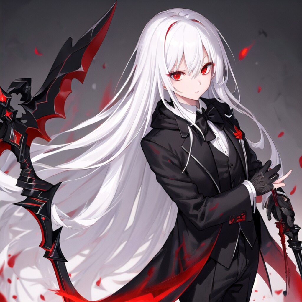 タキシード死神娘