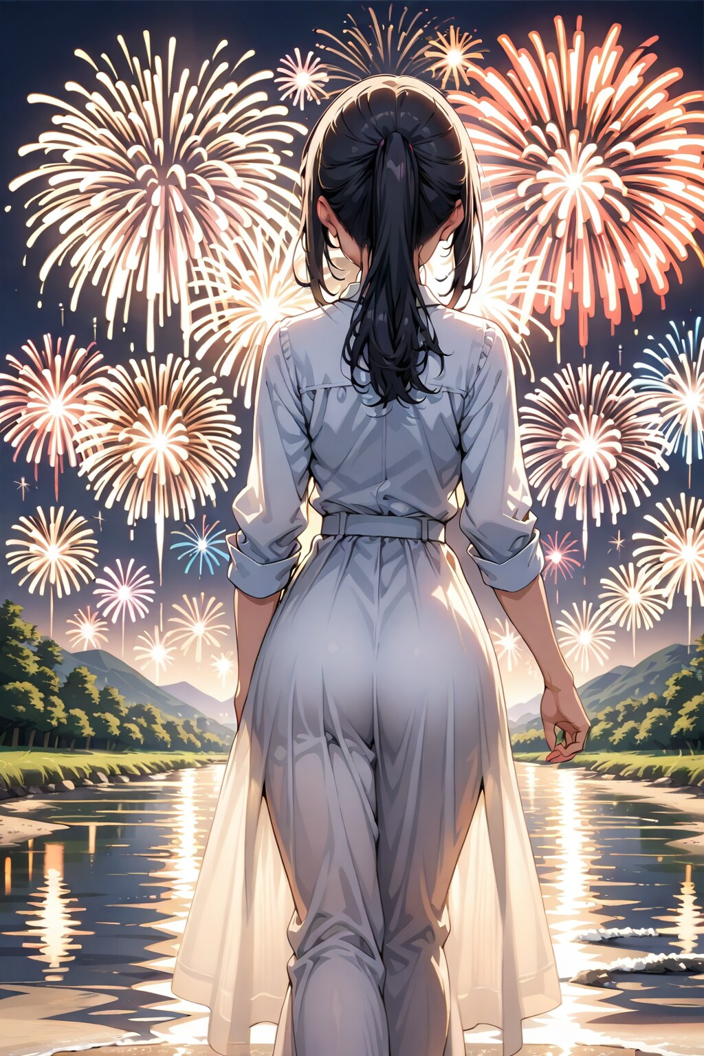 夏の思い出 | の人気AIイラスト・グラビア