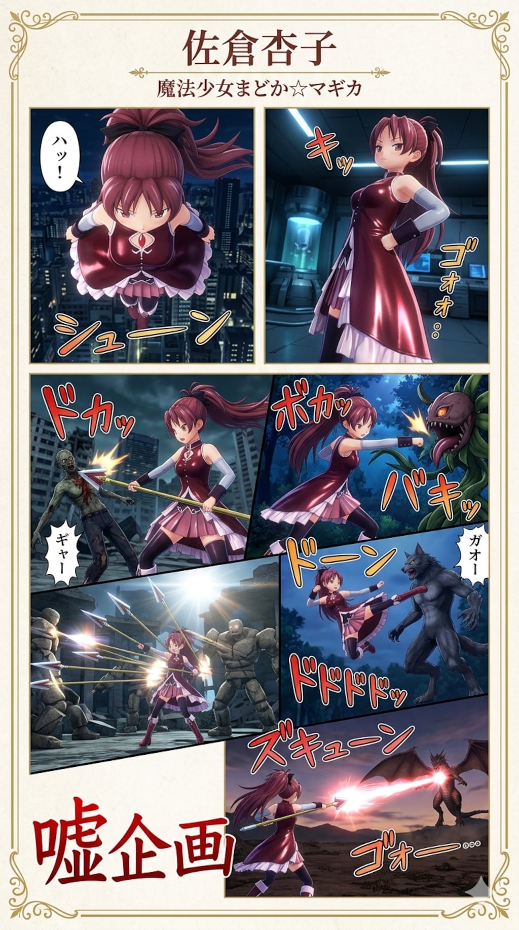 魔法少女まどか☆マギカ　佐倉杏子