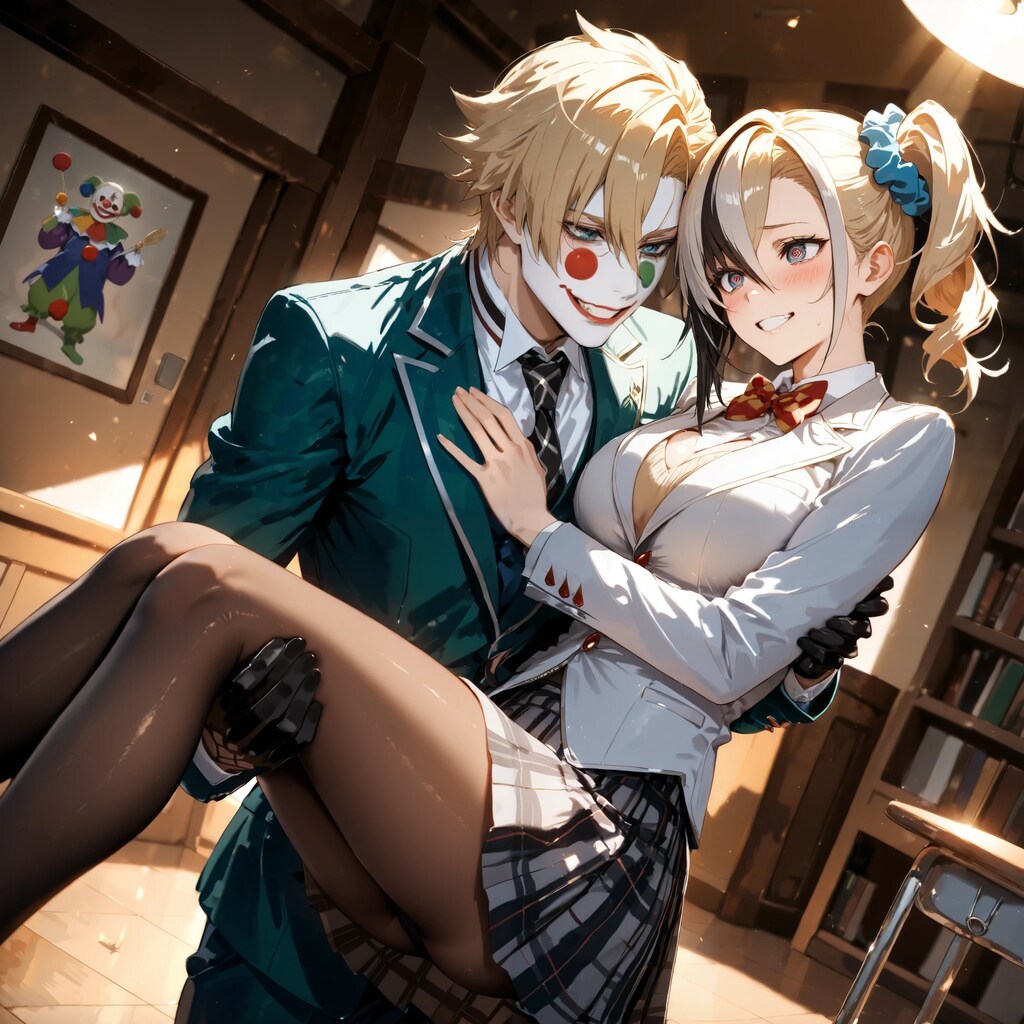 学校一のイケメンと自称するピエロみたいな男に毎日迫られる学園生活　～私のSAN値はもうゼロよ！～