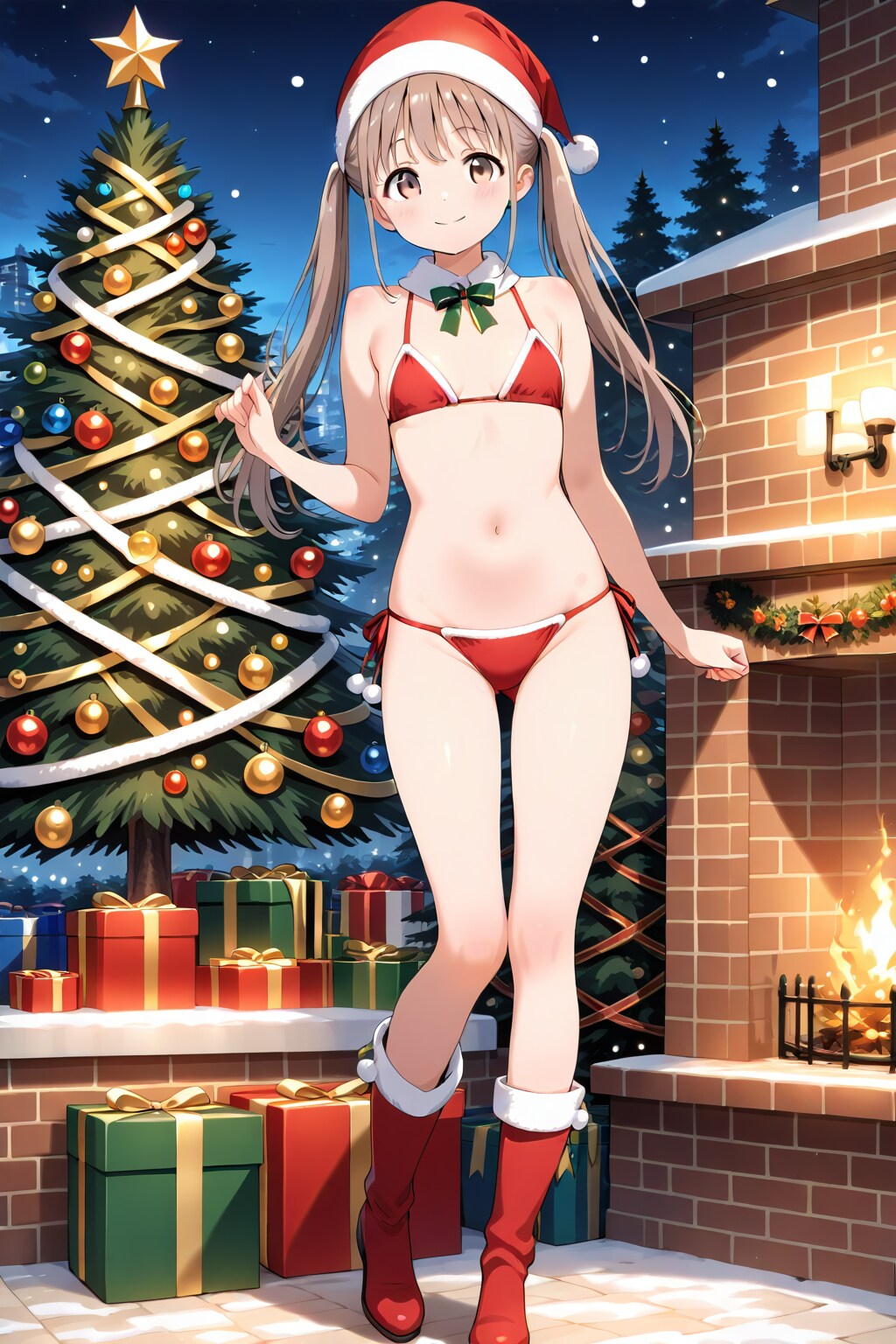 クリスマスビキニ