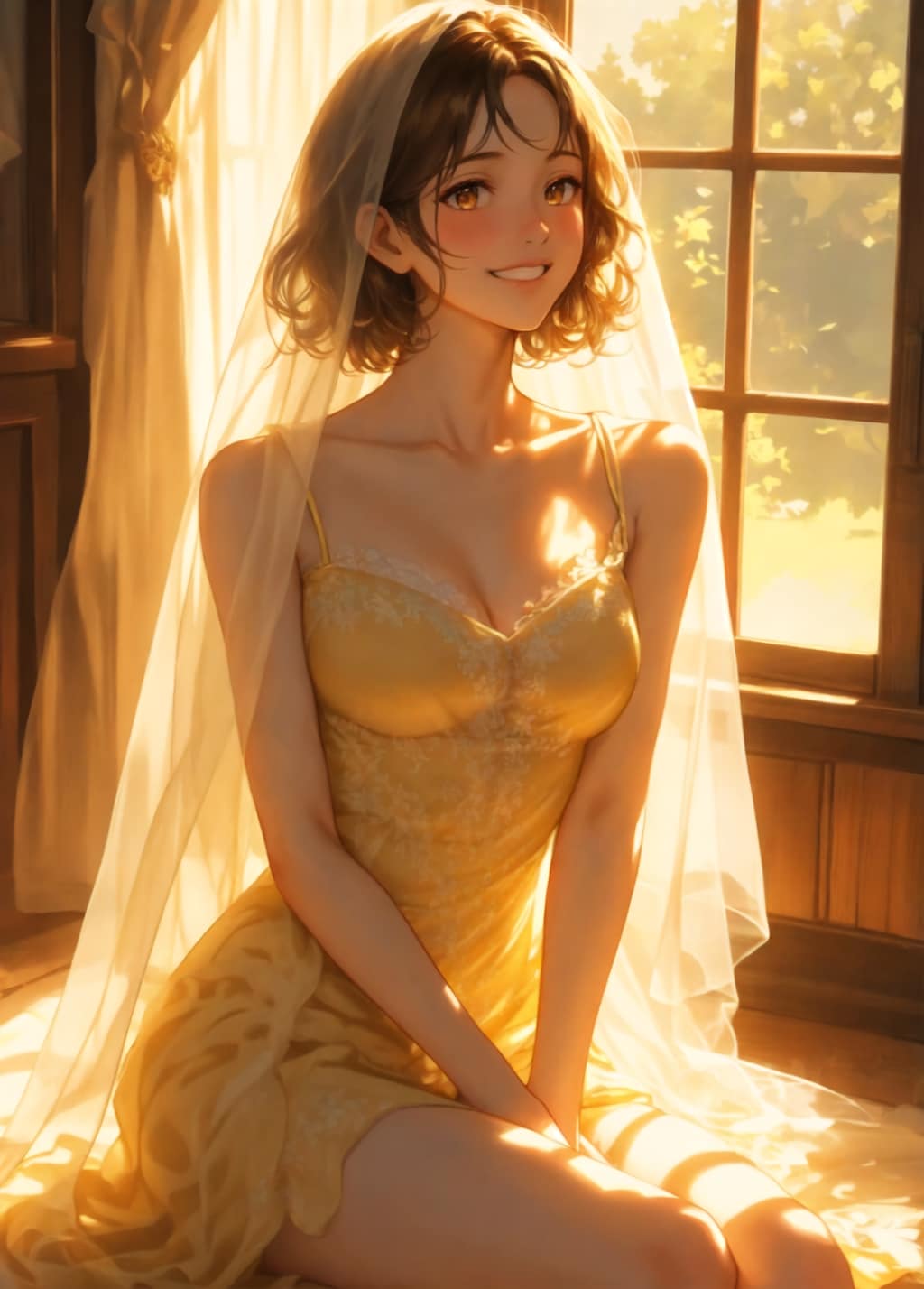 ふわレースお姉さん