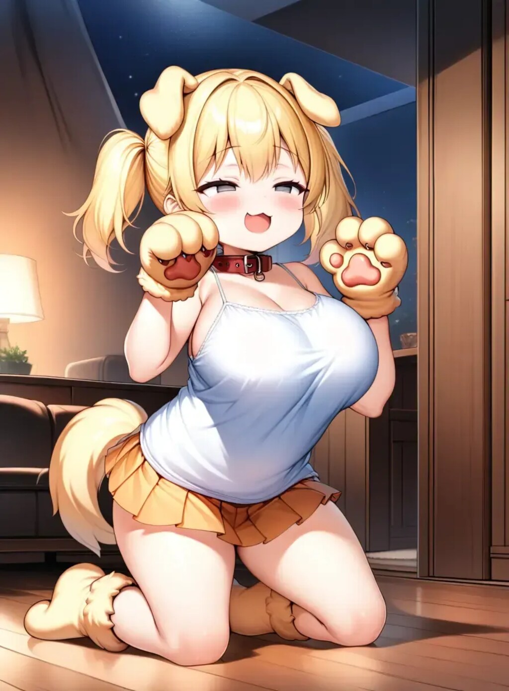 わんわん、わんちゃんだよーのメスガキ風に成長した姿【続きはＲ18】