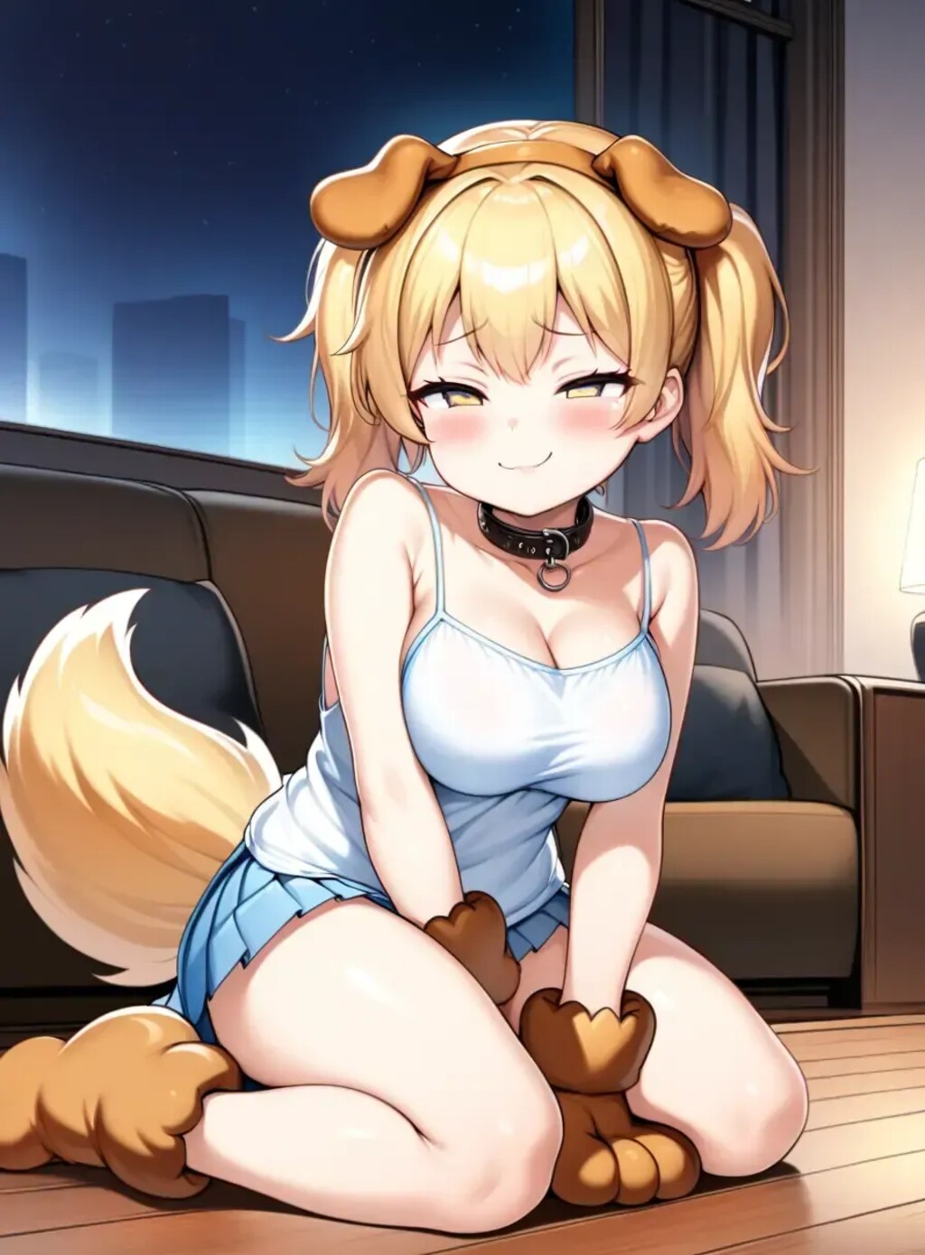 わんわん、わんちゃんだよーのメスガキ風に成長した姿【続きはＲ18】