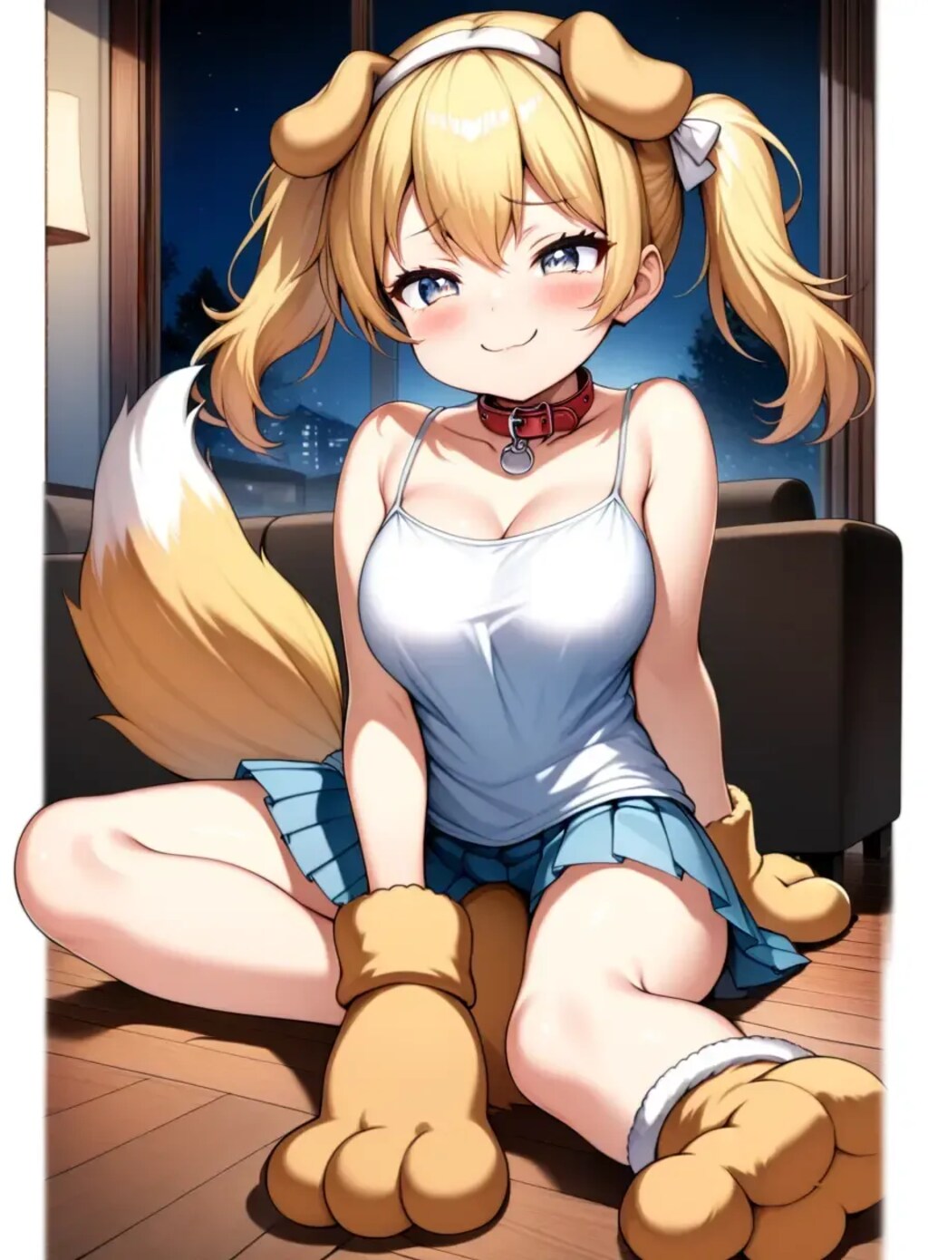 わんわん、わんちゃんだよーのメスガキ風に成長した姿【続きはＲ18】