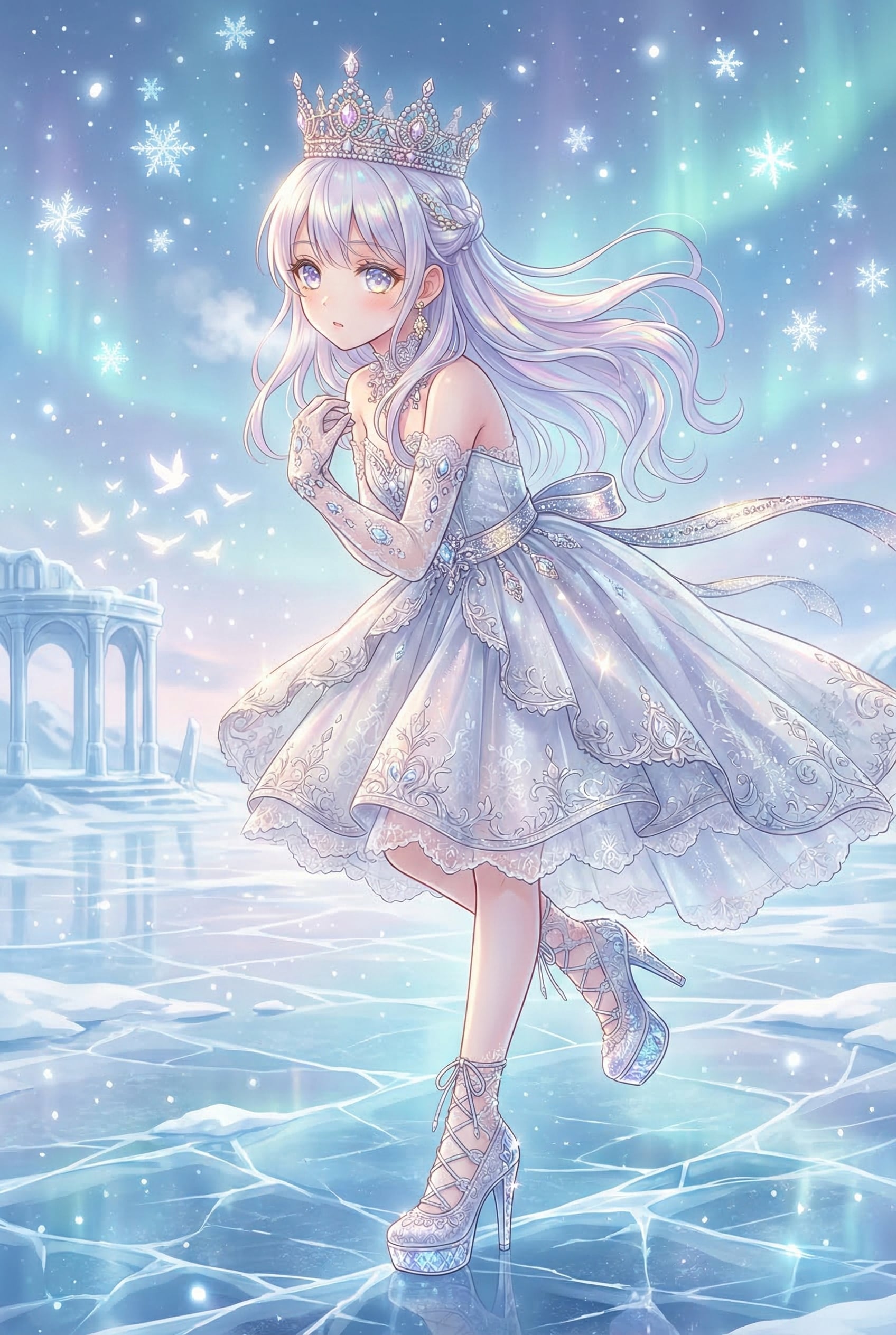 氷華の王冠 | の人気AIイラスト・グラビア