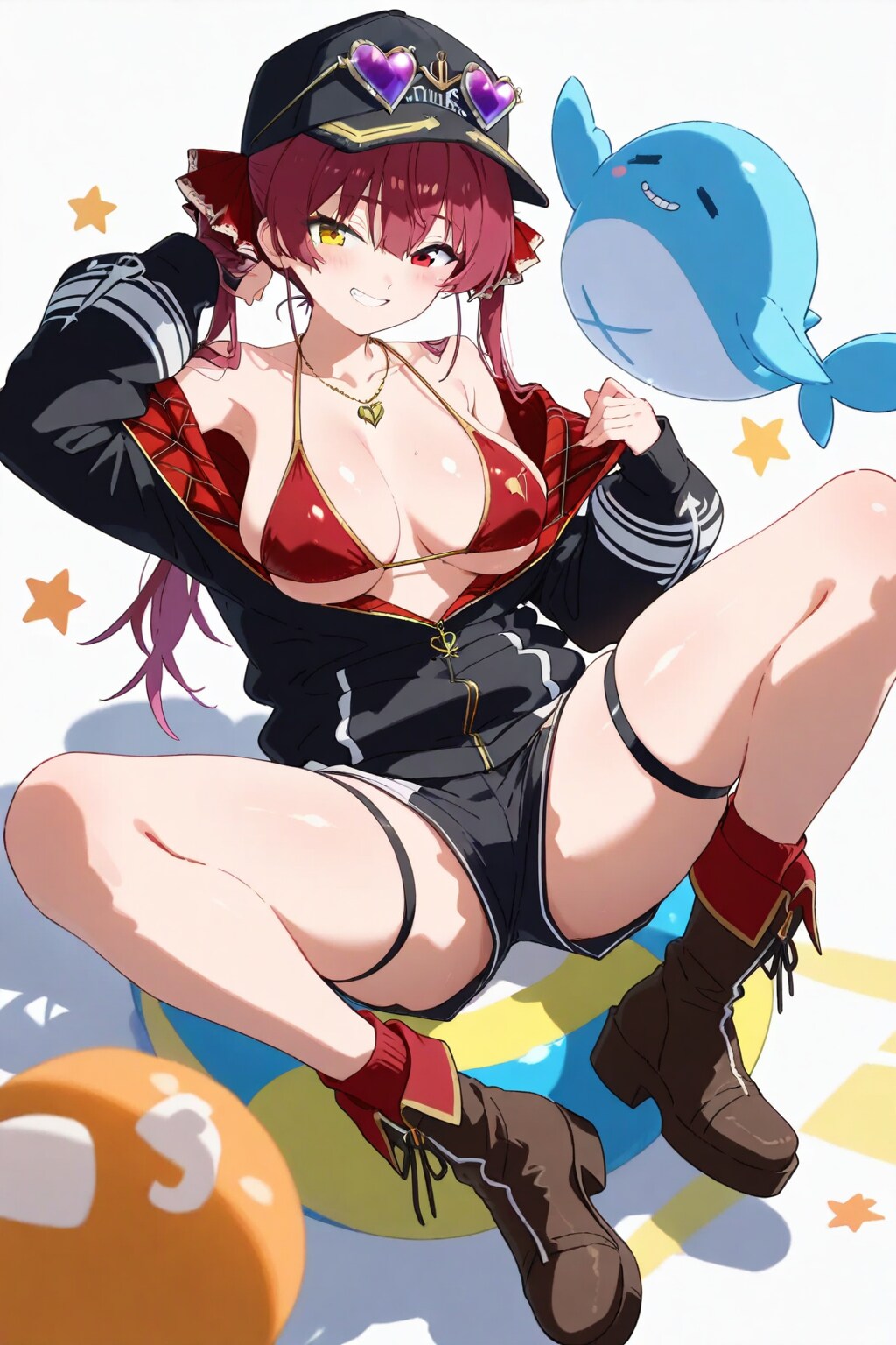 水着マリン船長