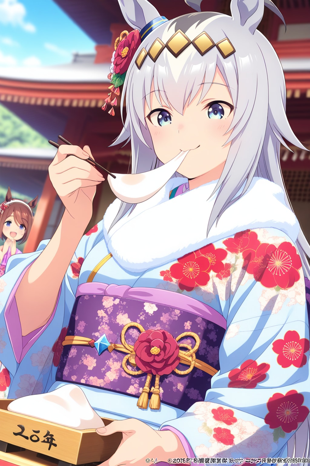 午年なのでオグリであけおめ🐴👘🎍❤️ | の人気AIイラスト・グラビア