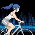 青ぽりちゃん サイクリング 2枚目