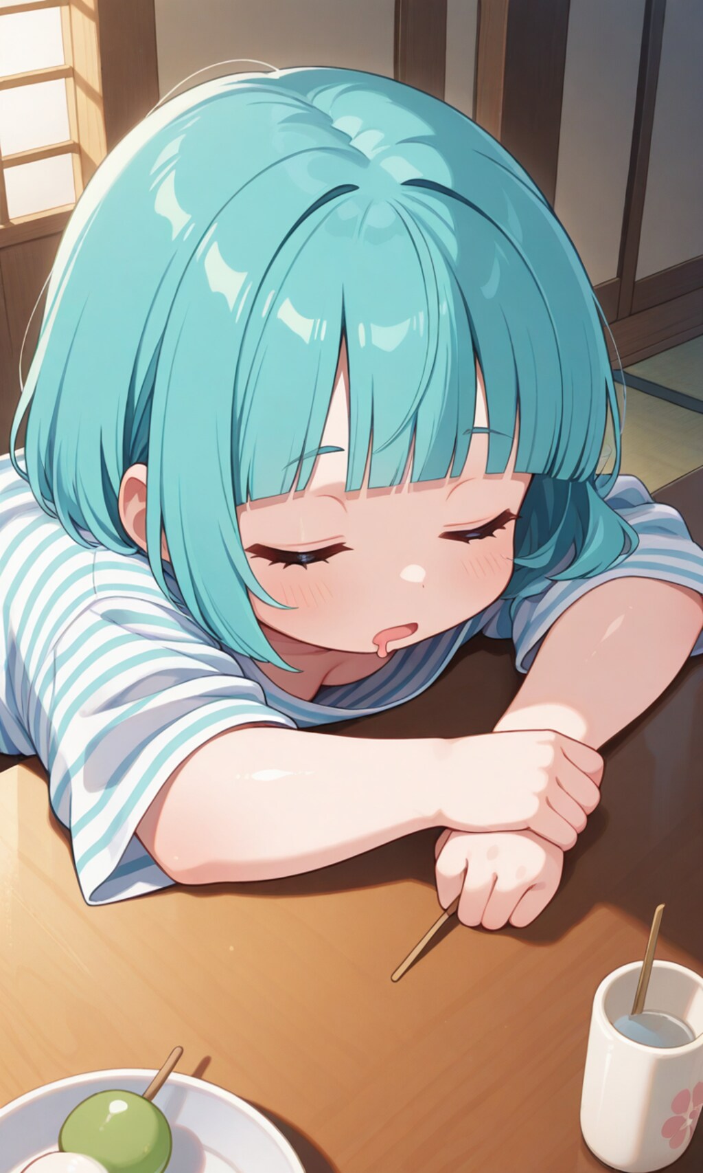 まるで赤ちゃん（笑）