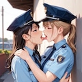 百合婦警さん 5枚目