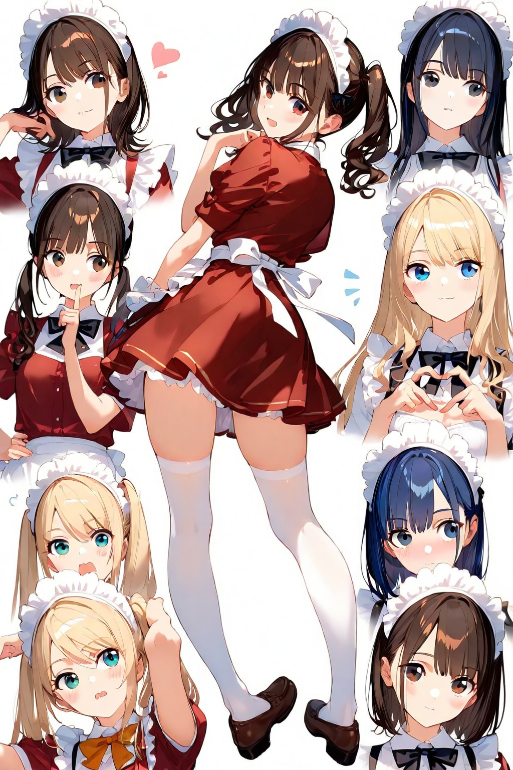 設定資料風ウェイトレスさん