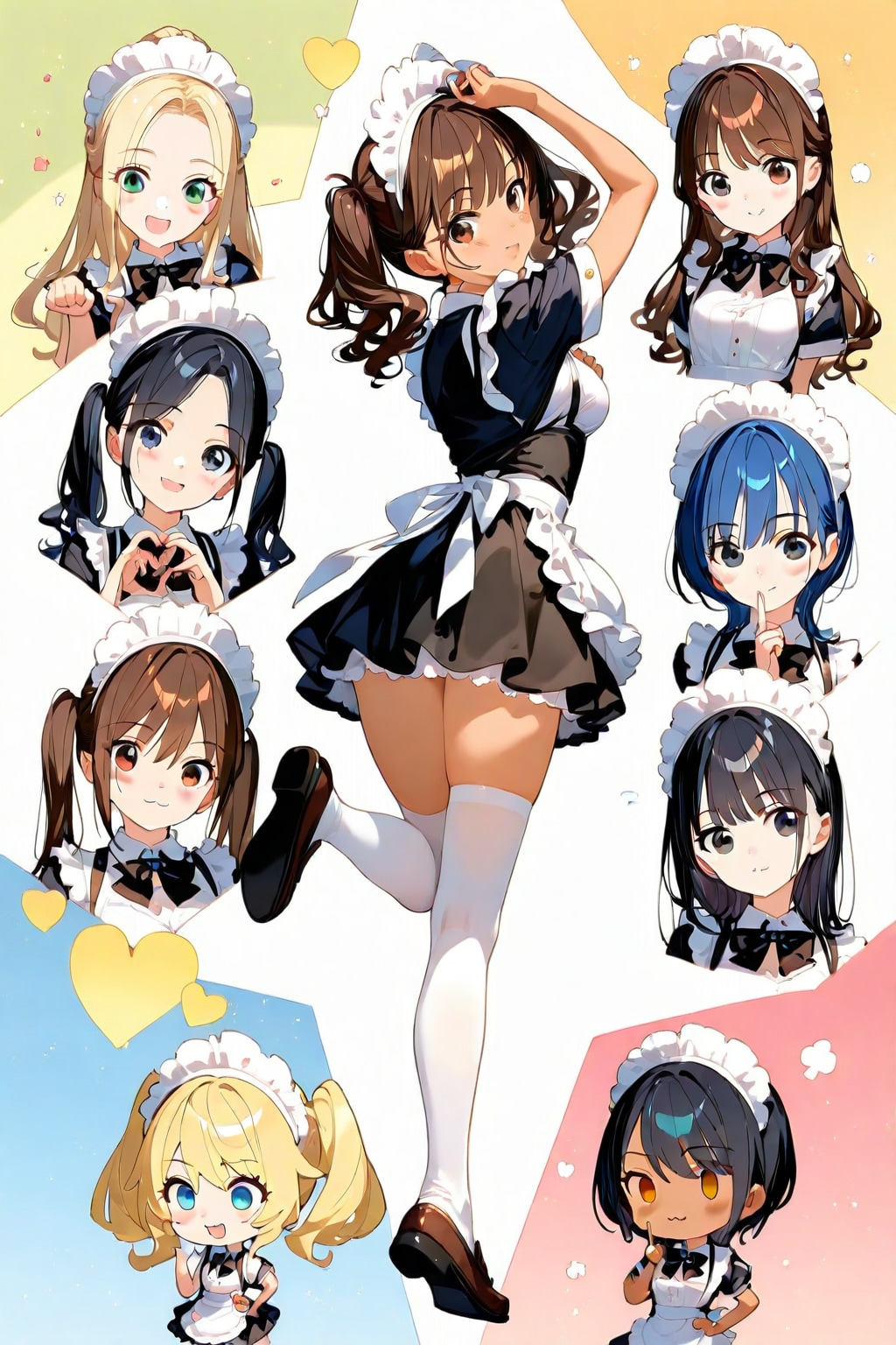 設定資料風ウェイトレスさん