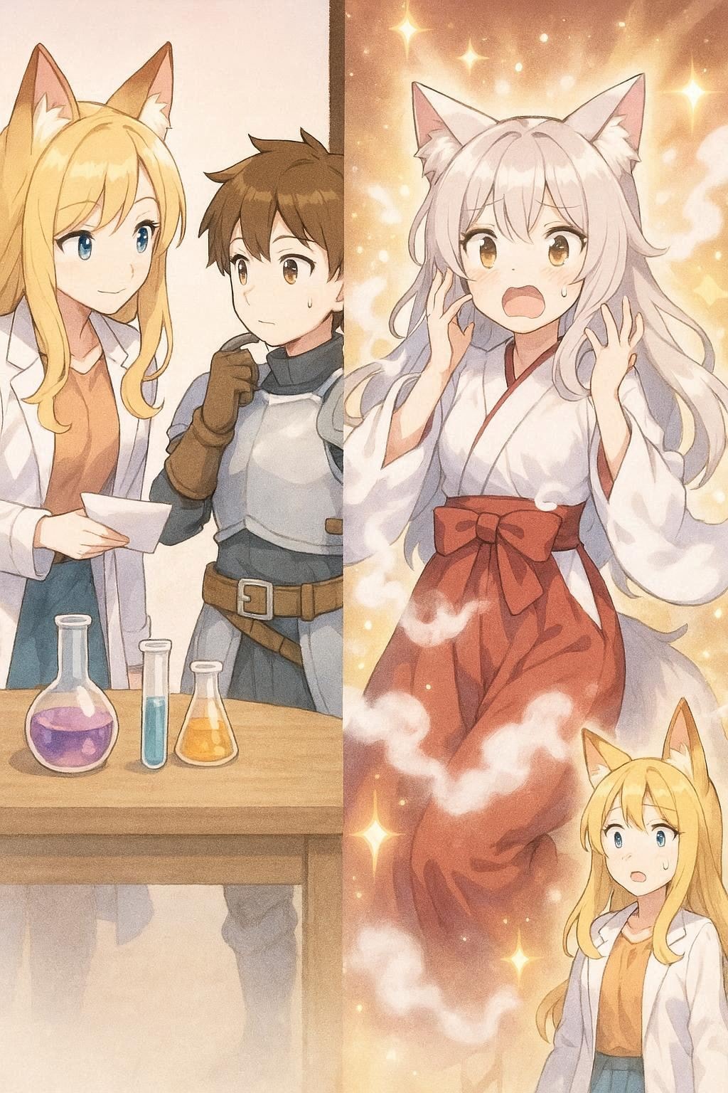 この薬を順番通りに調合して……