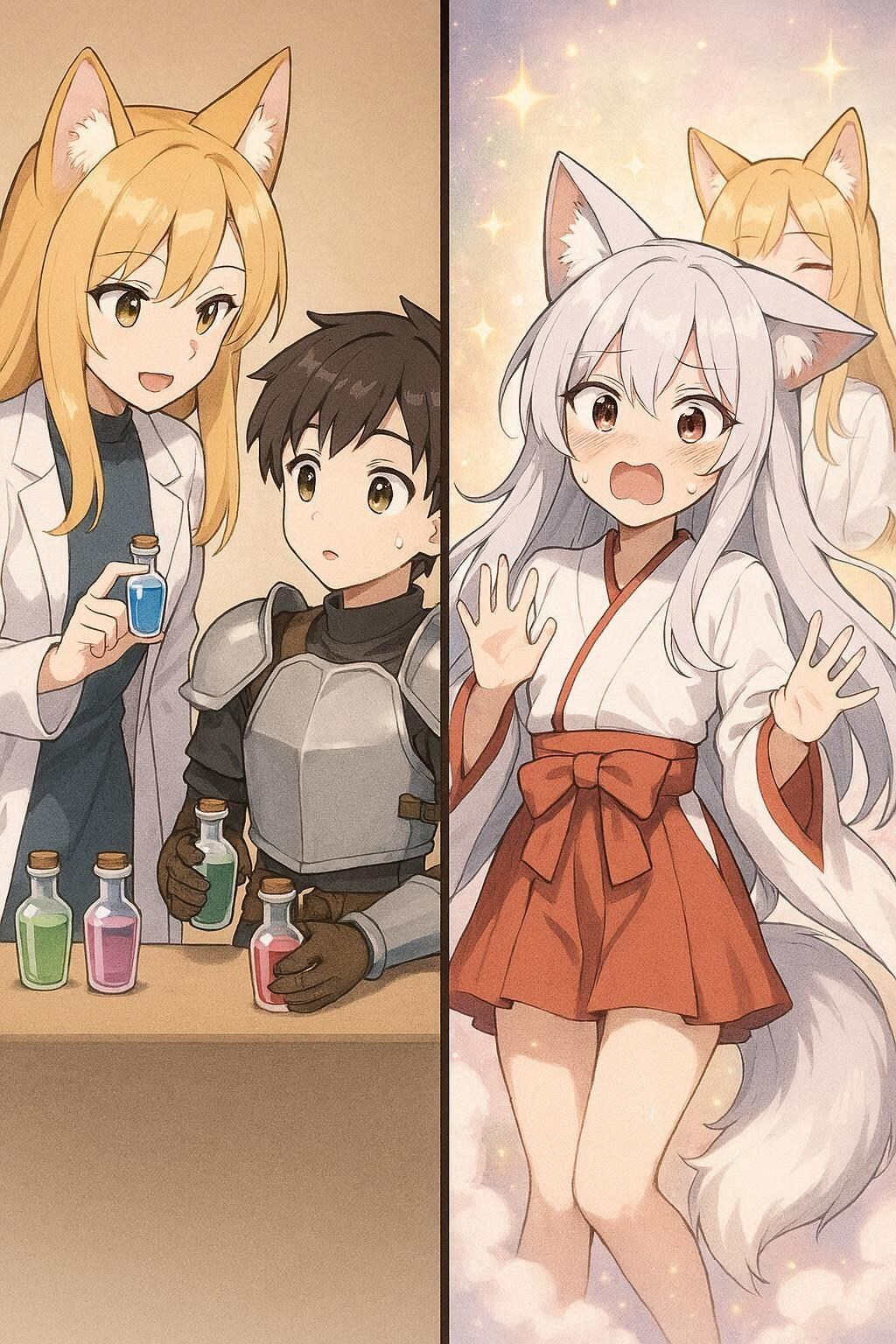 この薬を順番通りに調合して……