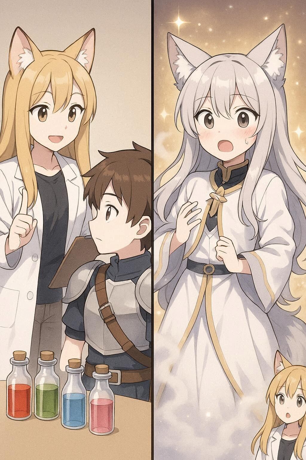 この薬を順番通りに調合して……