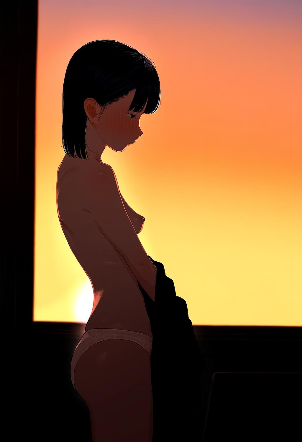 夕方17時過ぎの教室、同級生と裸を見せあった思い出