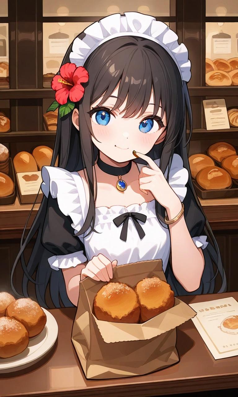 メイドさん　コロッケ