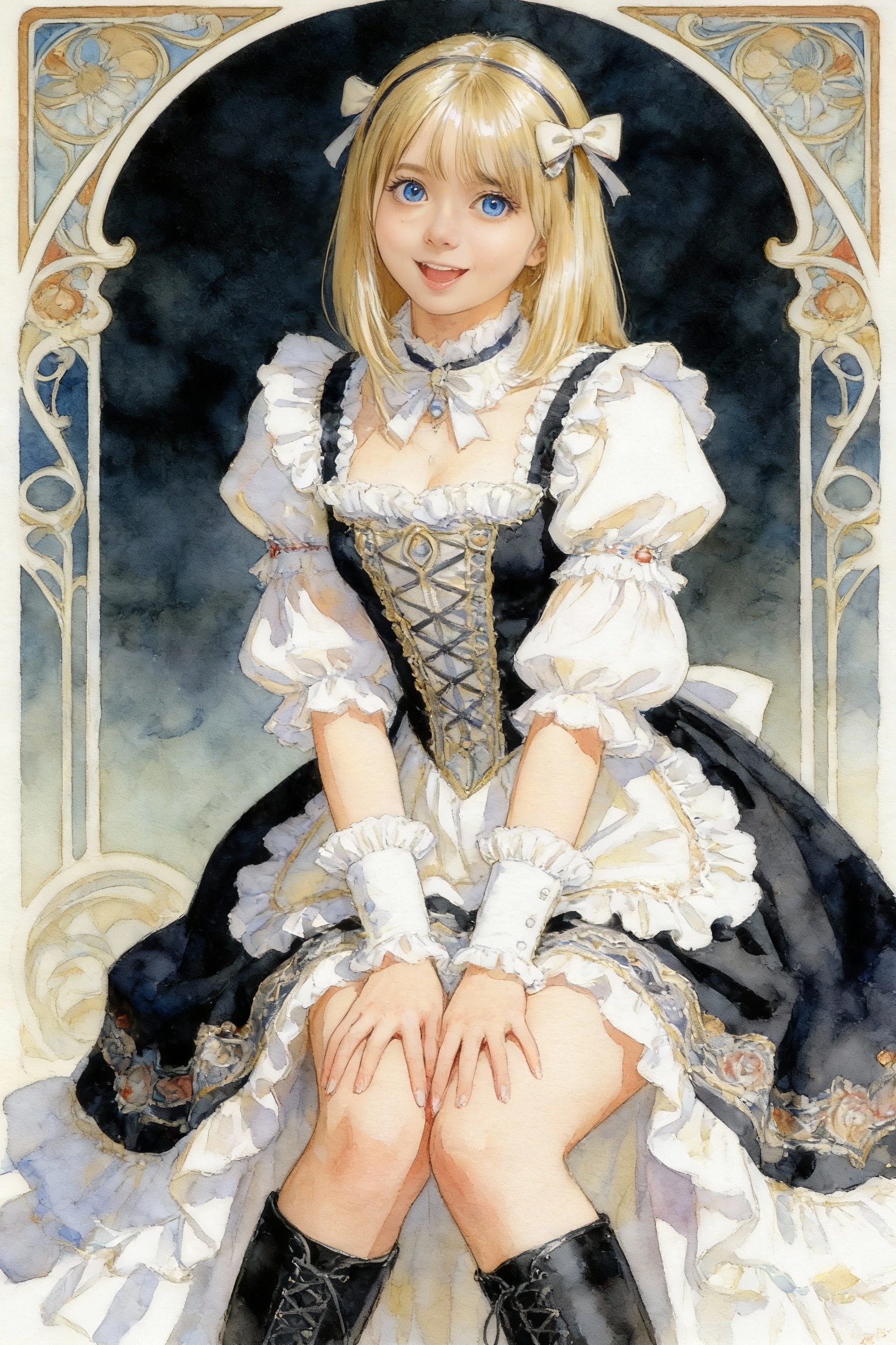 金髪少女 | の人気AIイラスト・グラビア