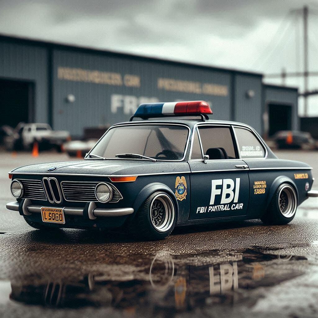 BMW 2002 FBIパトカーのドリ車