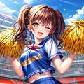 チアガールの美少女たち 2枚目