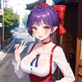 ゲゲゲの鬼太郎　猫娘　っぽい　１ 2枚目
