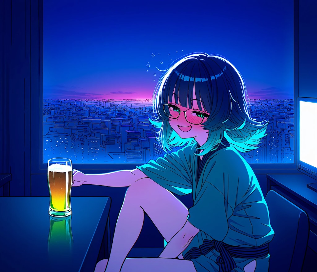 風邪が治ったので…ビールが飲みたい…