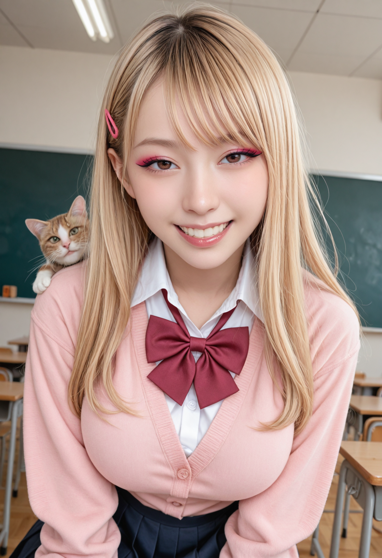 ネコ目のツリちゃん