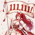 111,111いいね❢ おめでとうございます❢ 3枚目