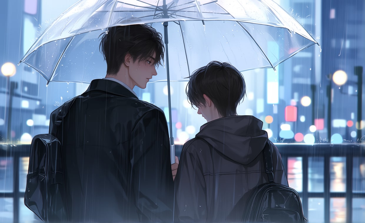 相合い傘 | の人気AIイラスト・グラビア