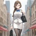 他己紹介希望・眼鏡三つ編み姉妹弟長女りえさん 7枚目