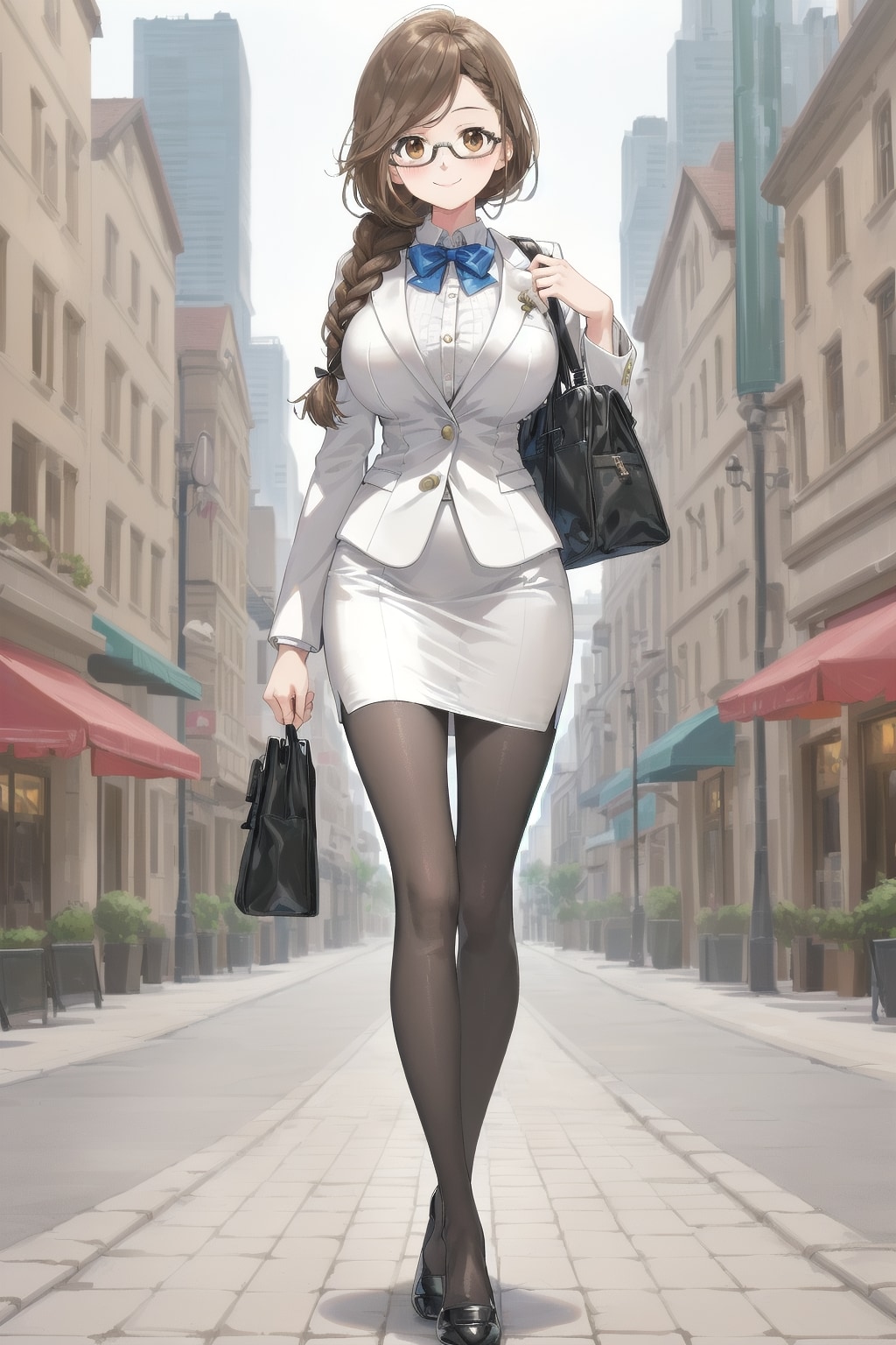 他己紹介希望・眼鏡三つ編み姉妹弟長女りえさん