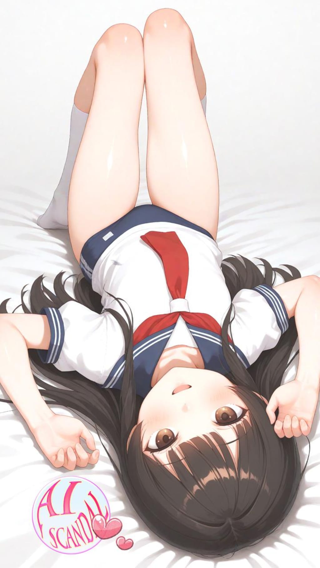 セラブルな彼女のスマホ壁紙