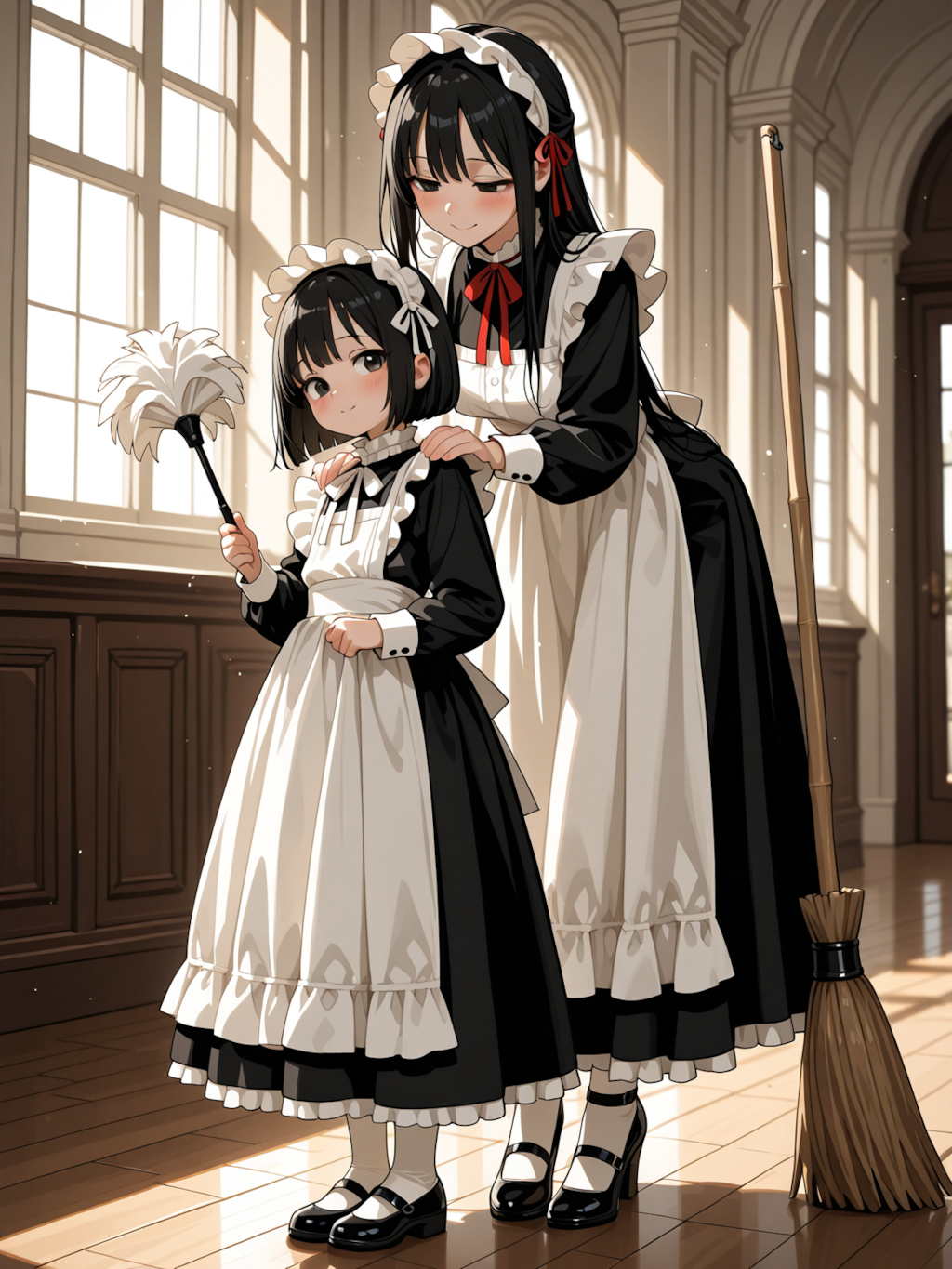 お掃除するよ